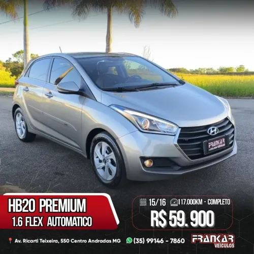 Hyundai HB20 Premium 1.6 Flex 16V Aut. 2016