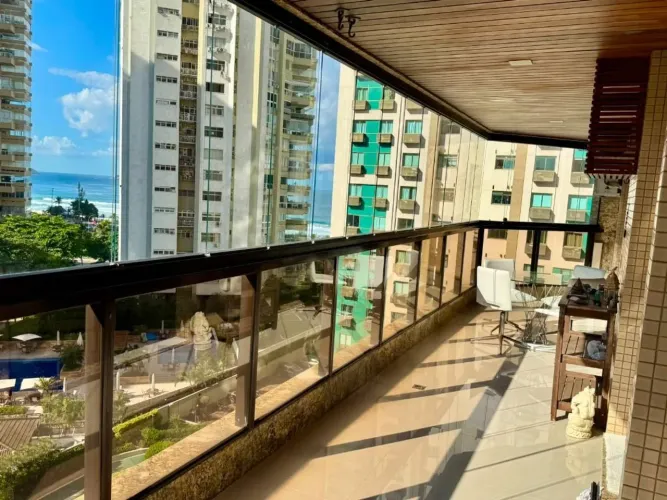 Apartamento com 3 dormitórios para alugar, 168 m² por R$ 19.800/mês - Barra da Tijuca - Ri