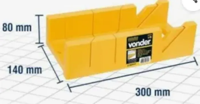 Caixa De Meia Esquadria Plástica De Abs Vonder
