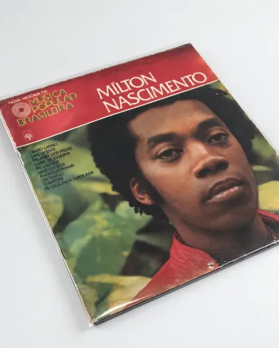 LP Milton Nascimento - Nova História da Música Popular Brasileira - 1976
