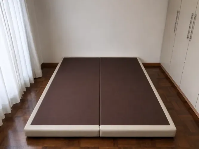 CAMA BOX KING SEM COLCHÃO - BIPARTIDA - VENDA SEPARADA TAMBÉM
