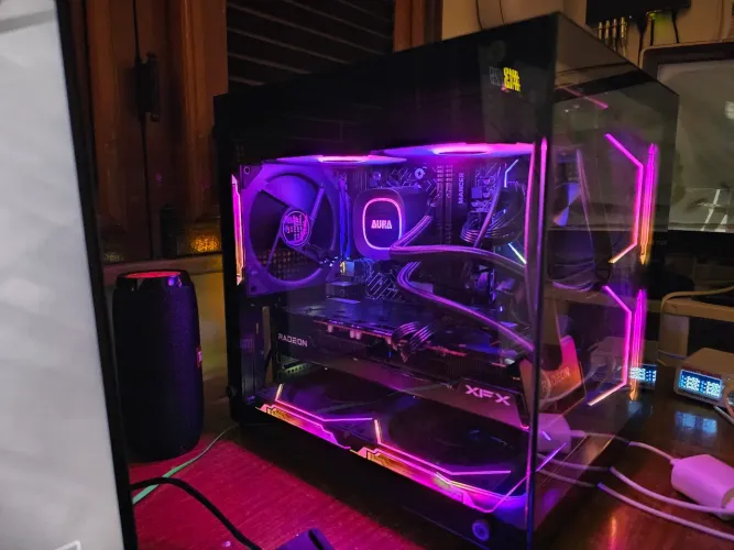 PC Gamer RYZEN 5 5500X3D RX 7600 XFX TRIPLO FAN