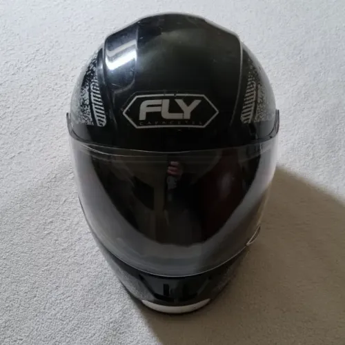 - Capacete Moto ORIGINAL M(58) FLY F-9 c/Selo Inmetro IQA Reg. * Preto, CURITIBA