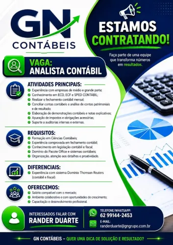 Vaga Analista Contábil
