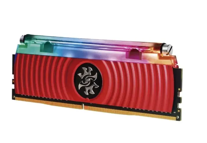 Memória Adata XPG Spectrix D80, RGB, 8GB, 3000MHz, DDR4, CL16, Vermelho - AX4U300038G16-SR