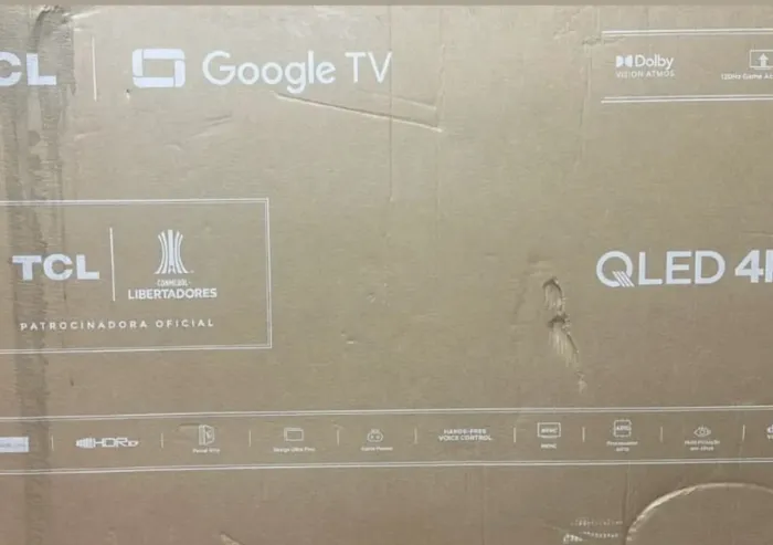 TV TCL 65 POLEGADAS NA CAIXA