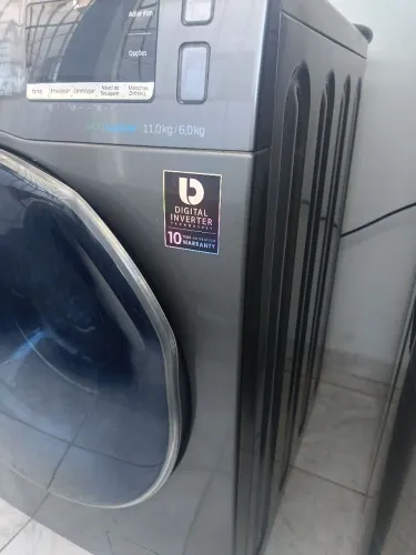 Lava 3 seca Samsung wd11j6410ax
