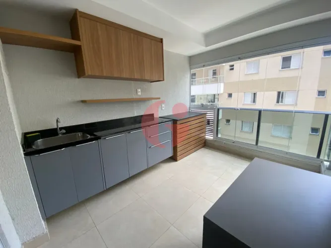 Apartamento mobiliado para locação com 01 quarto e 01 vaga de garagem - 37m² no bairro Jar