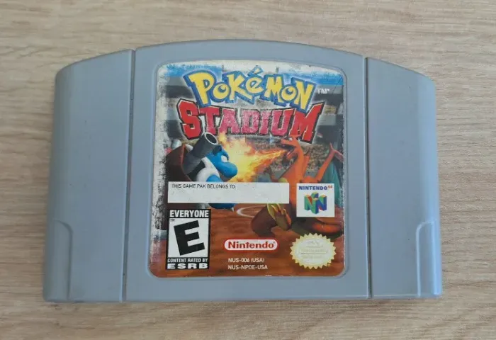 Pokémon Stadium Nintendo 64 Original (Faço Olx Pay)