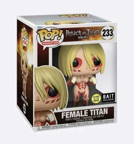 Compatível Funko Pop! Female Titan # 233 Attack On Titan Original