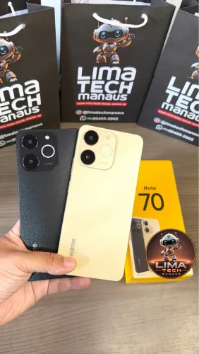 Realme Note 70 128GB e 256GB LACRADOS COM ENTREGA GRÁTIS!