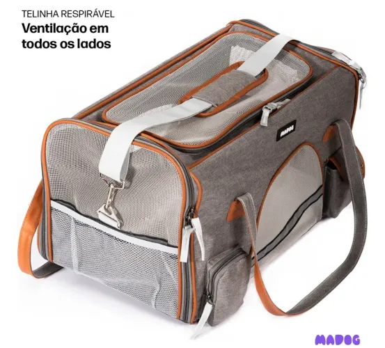 Bolsa Transporte Pet Grande Luxo