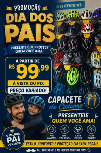 Capacetes de Ciclismos Apartir R$ 99.99