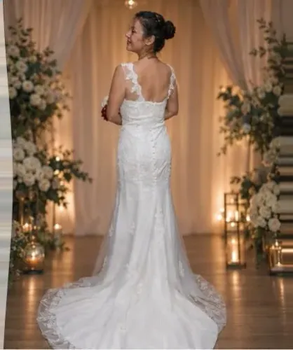 LINDO VESTIDO DE NOIVA