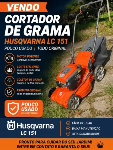 Cortador de Grama Husqvarna Lc 151