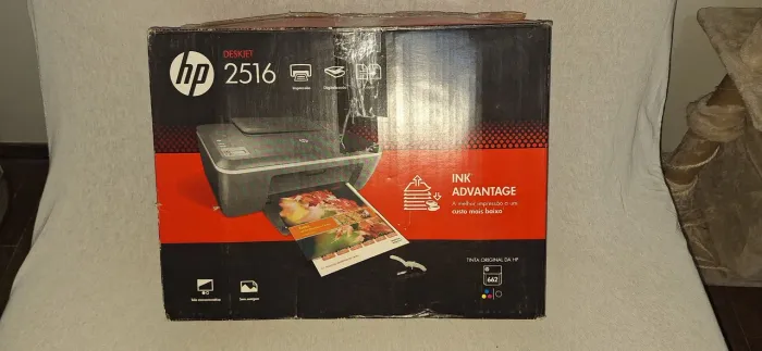 Impressora Multifuncional HP Deskjet Ink Advantage 2516 (Imprime, Copia e Digitaliza)