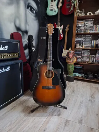 Violão fender CD-60 CE Com Case