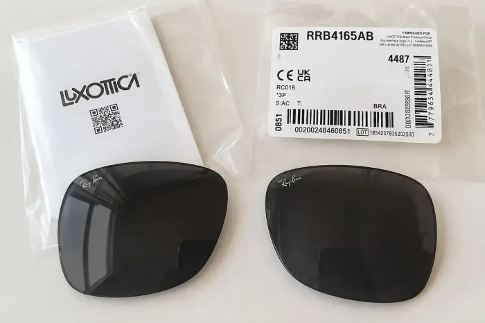 Lentes Originais Ray-Ban RB4165 Justin RRB4165AB 4487 - Par Novo