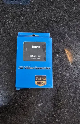 Adaptador de HDMI para RCA Full HD 1080p