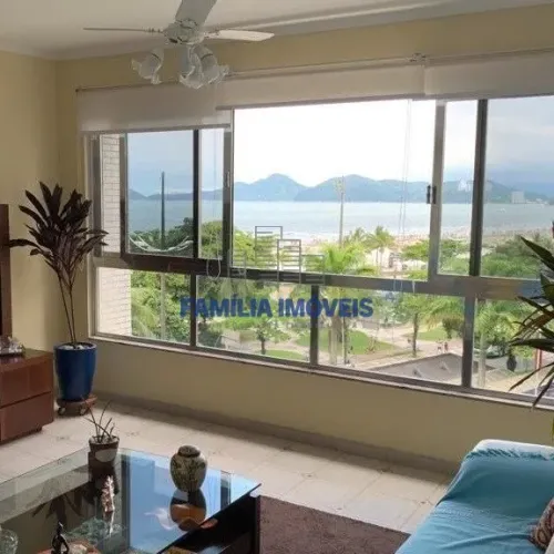 Apartamento a venda ou locação frente mar no Boqueirão Santos SP