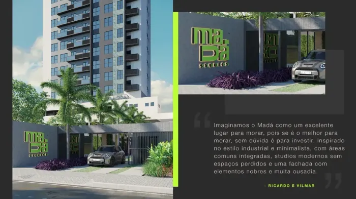 Studio na Madalena: viva o ritmo do Madá Studios
