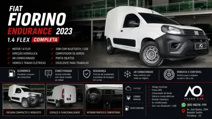 Fiat Fiorino Endurance EVO 1.4 Flex 8V 2P 2023