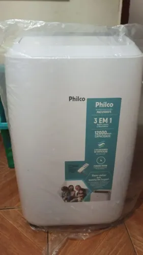 Vendo um ar condicionado portátil 12 mil BTUs Philco 220 volts usado duas vezes está compl