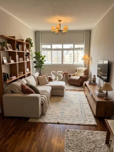 Imperdível apartamento à venda no Centro de Campinas-SP: 2 quartos, 1 sala, 2 banheiros, 1