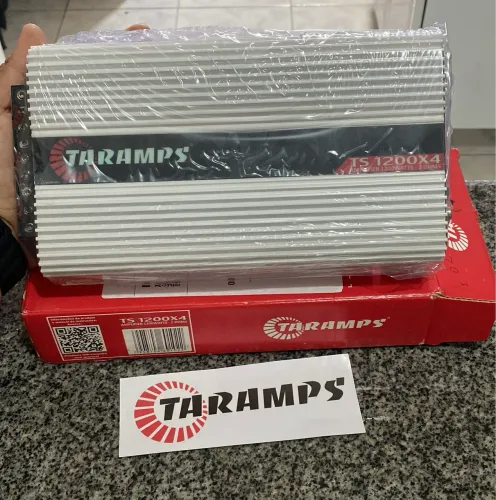 Módulo Taramps Ts1200 4 canais 1200 rms Novo lacrado