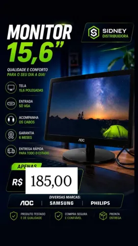 Monitor disponível 