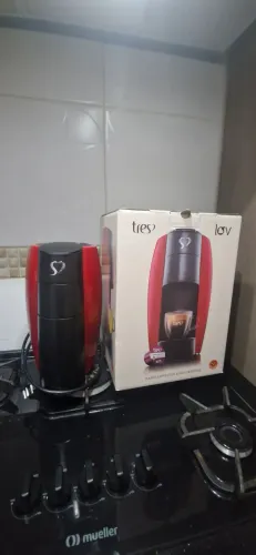Cafeteira 3 corações