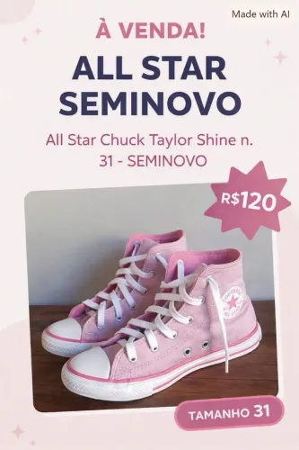 All Star infantil Chuck Taylor Original n. 31