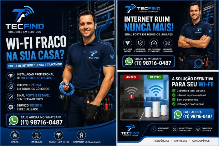 Tenha wi-fi na casa toda