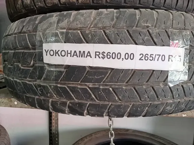 PNEU YOKOHAMA 265/70 R15 - QUALIDADE TOP POR APENAS R$600