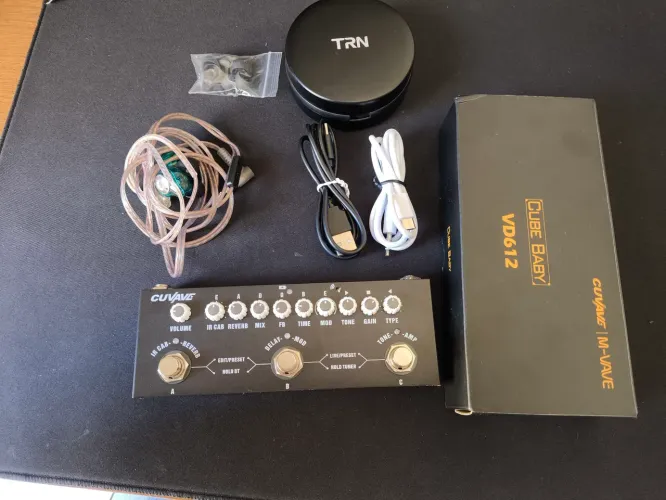 Cuvave clube baby + Fone Kz Edx pro x + hardcase TRN