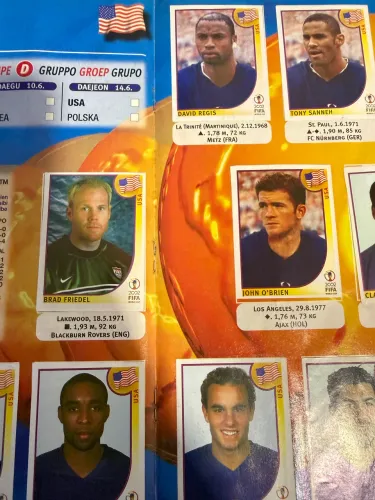Álbum copa do mundo 2002