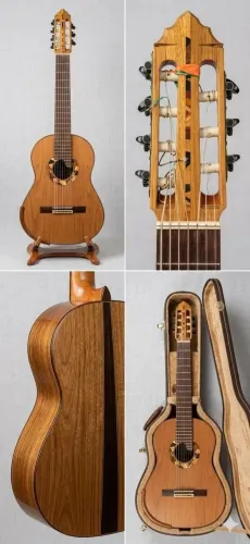 Violão 7 Cordas de Aço Dominus Luthier - Madeiras Nobres + Case Rígido