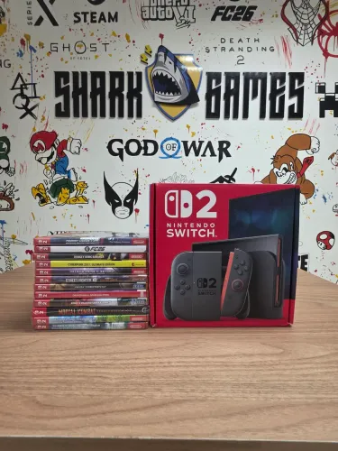 Switch 2 lacrado , com um jogo lacrado a escolha 