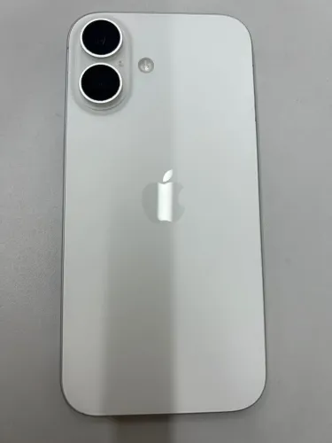 Carcaça iphone 16 cor branca original retirada com todos flex