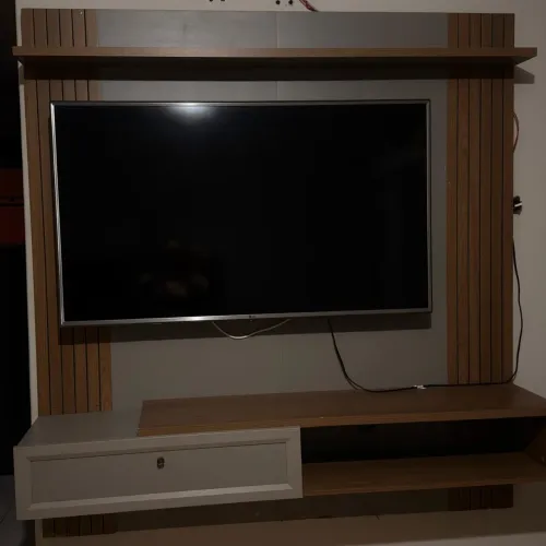 Painel, sala, quarto.