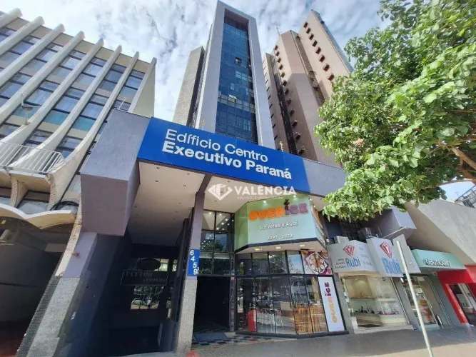 Sala comercial Mobiliada com 45m² No Edifício Centro Executivo Paraná para Locação Por R$1