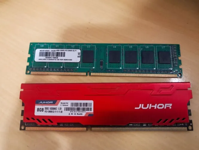 DDR3 8GB + 4GB