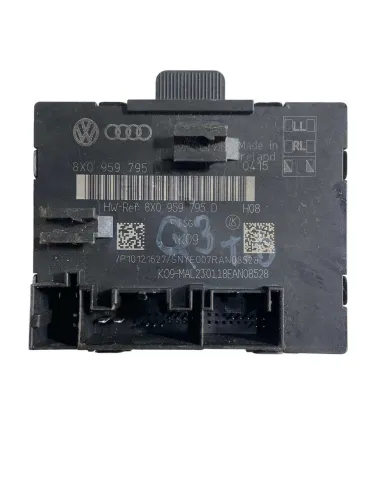 Módulo Central Porta Traseira Audi Q3 2011 a 2018 8X0959795D