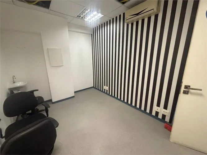 Sala Comercial para venda e locação, Estuário, Santos - SA0057.