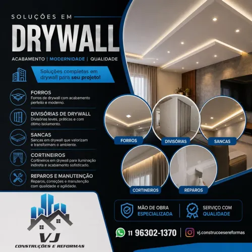Instalação de Drywall
