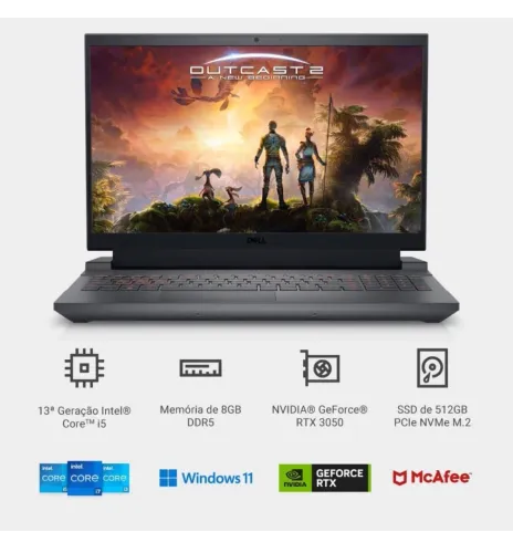 Notebook Gamer Dell G15 5530