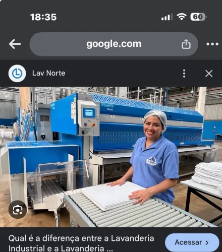 Vaga pra lavanderia industrial 