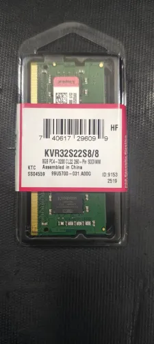 Memória Kingston 8GB DDR4