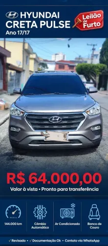 Hyundai Creta Pulse 1.6 16V Flex Aut. 2017