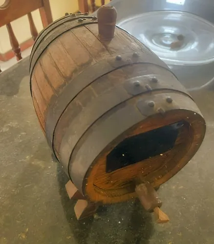 Barril de carvalho decorativo pequeno Aprox. 5L